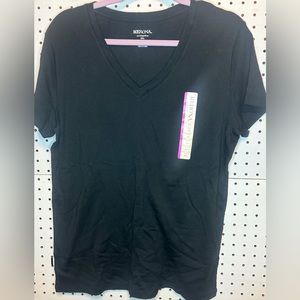 Merona Ultimate Black V-neck tee